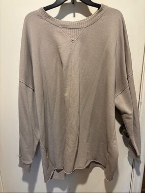 Natural Reflections Women’s Crewneck Sweater - Taupe